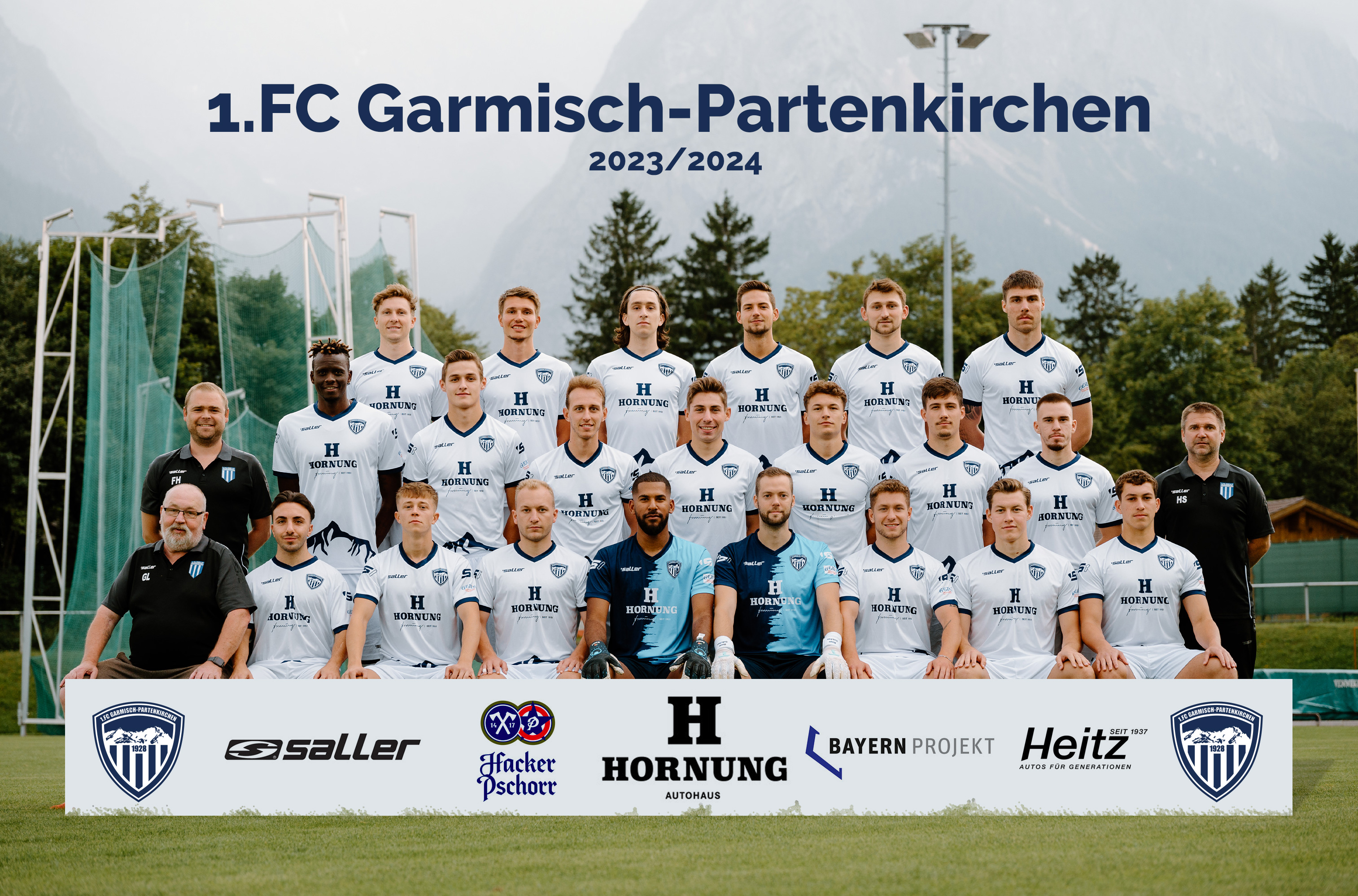 Erste Mannschaft des 1.FC Garmisch-Partenkirchen Saison 23/24