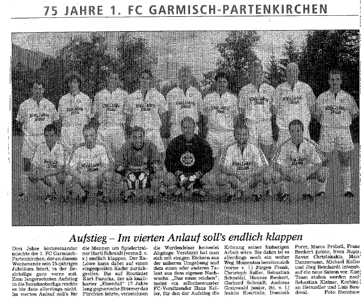 fcgap histrorie 2000 2004